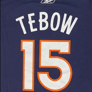 Mens XL Tim Tebow NFL Denver Broncos Reebok t-shirt. Gently used.